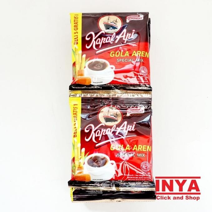 

Kapal Api Kopi Bubuk Special + Gula dan Gula Aren - Instant Coffee