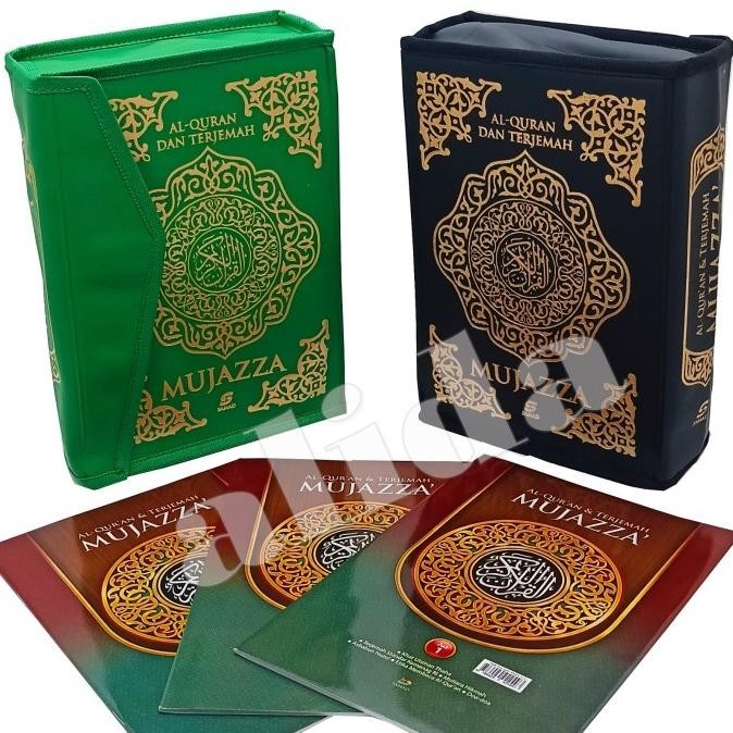 Alquran Per Juz Terjemah Samad B5 Isi 30 Juz, Al-Quran Mujazza Besar