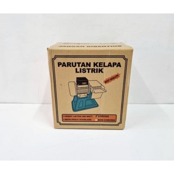 [Cod] Parutan Kelapa Stenlist Listrik 200Watt Merk Bison