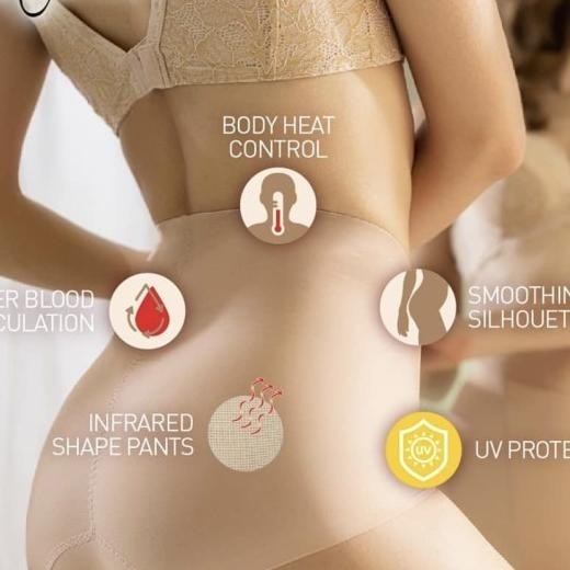 Wacoal Simply Fit Shape Pants Is 115 / Celana Korset Wanita