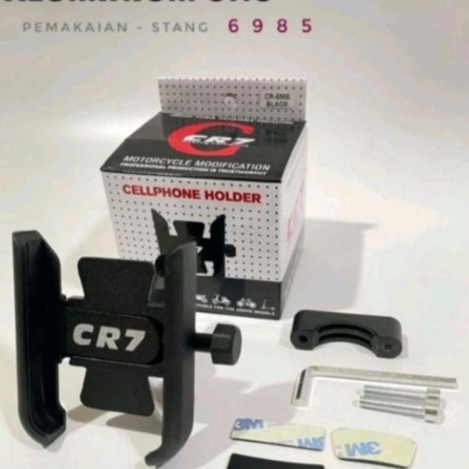 Holder Cr7 Hp Spion Besi Penahan Ponsel Phone Holder Cr7 Hp Motor