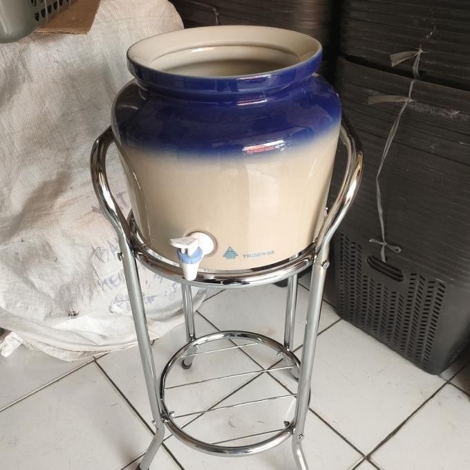 [Ready] Guci Air/Guci Keramik Galon+ Kaki Guci Stenlies