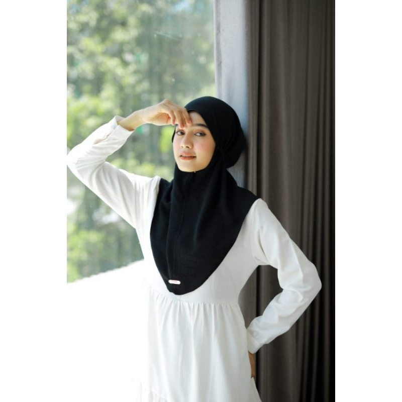 RP Bergo Crinkle Airflow Size M Hijab Bergo Maryam Crinkle Airflow Hijab Instan Crinkle SS