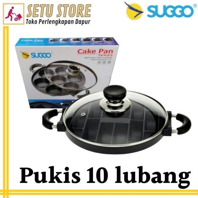 Cetakan Kue Suggo Lubang 10 Pukis Pancong Loyang Cetak Kue Praktis