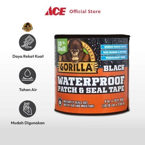 

Selotip Tahan Air Patch & Seal - Hitam