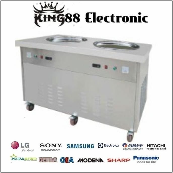 [Garansi] Fomac Icr-Pf2R Fry Ice Cream Machine / Mesin Pembuat Es Goreng