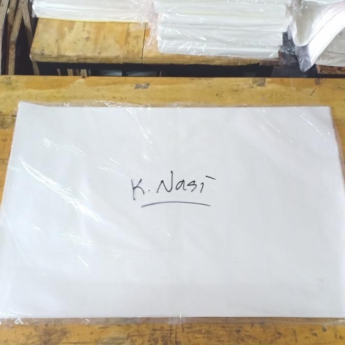 [Bisa Cod] Kertas Nasi/ Burger/ Bungkus 40 X 60 Cm - 1 Rim (500Lbr)
