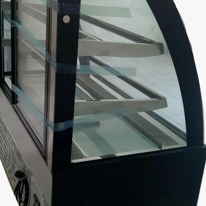 [Ready Stock] Lhd Cake Showcase Pendingin / Counter Top Cake Showcase 120 Cm