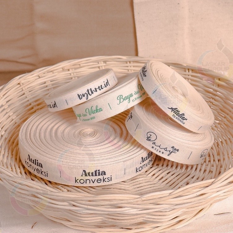 

Boneka Anak Termurah // 15meter label cotton label piterban label hijab lbel masker label kriding