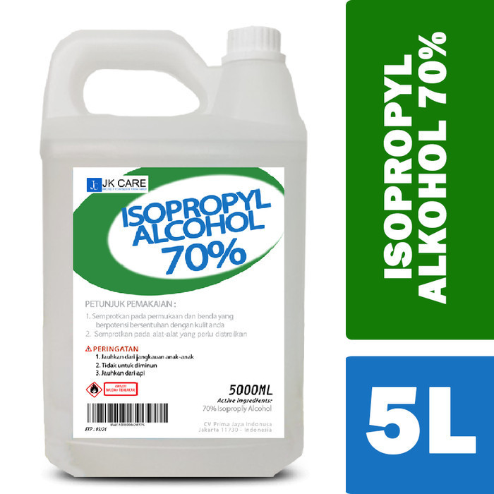 ISOPROPYL ALKOHOL 70% 5 LITER JKE