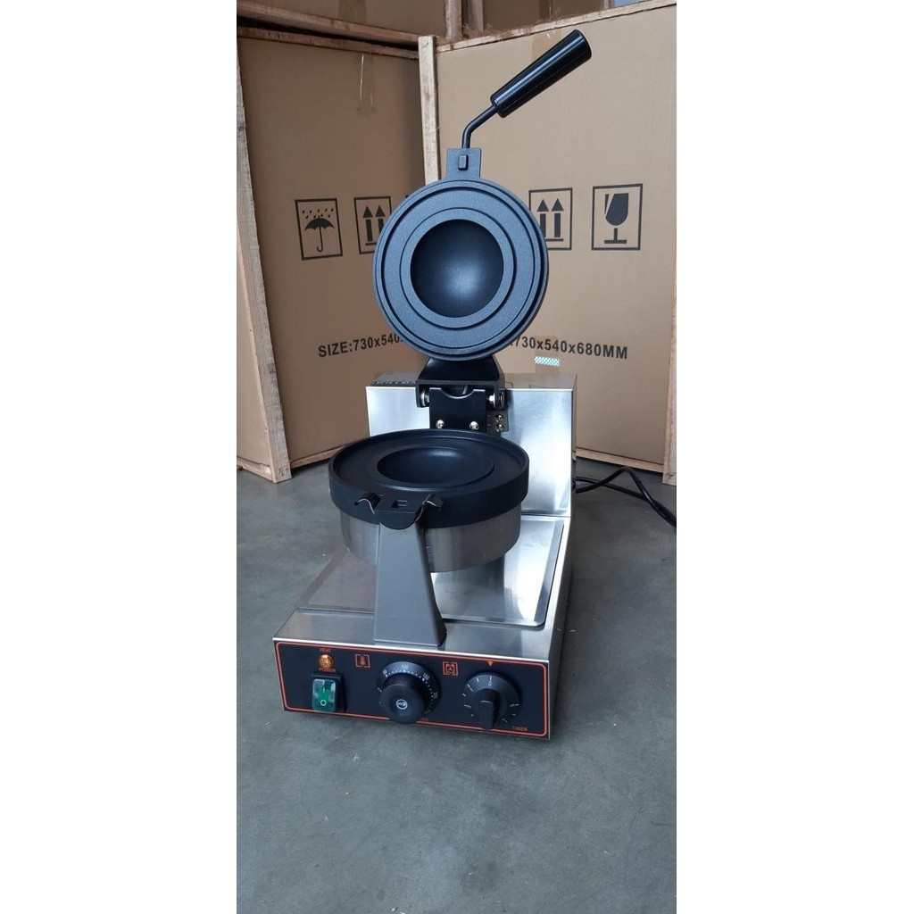 [Ready] Mesin Ufo Burger Gelato Ice Cream Panini Bun Press Es Krim Dalam Roti