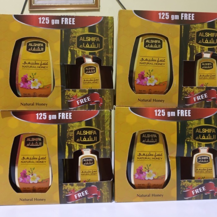 

Ready Madu Al shifa 500gram Free 125 gr Promo Atau Paket Import Saudi Arabia