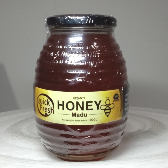 

Ready quick fresh honey madu 500/ 1000 gr dalam jar kaca exclusive