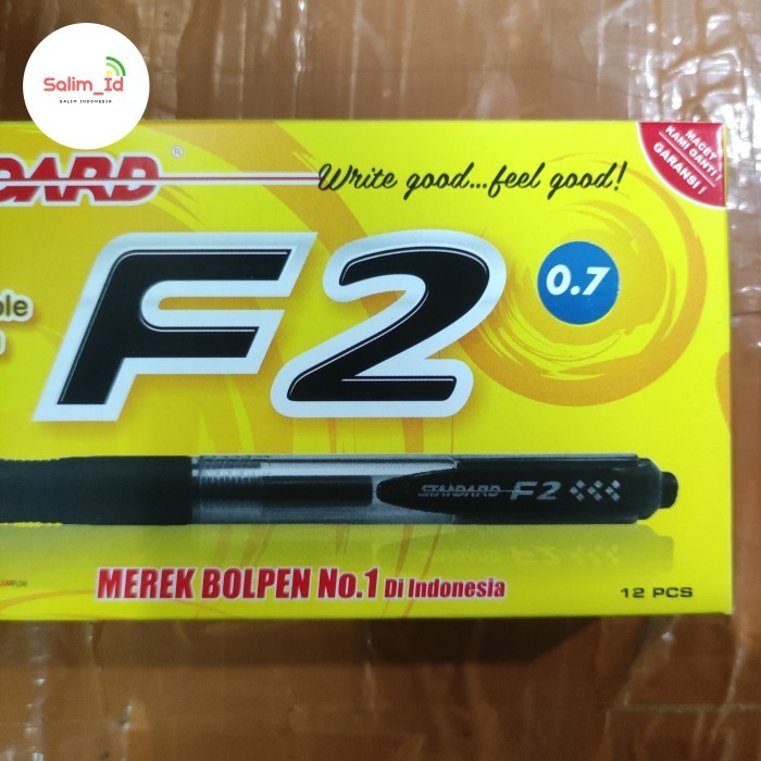 

Ready Pulpen Standard F2 0.7 1 lusin