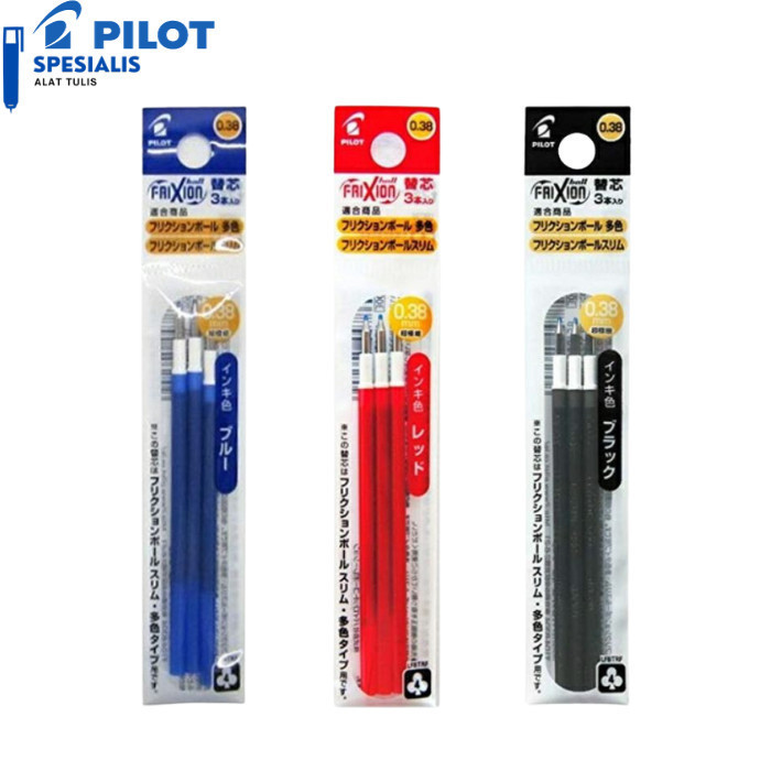 

Ready PILOT FRIXION SLIM REFILL 0.38 MM ISI ULANG PEN FRIXION SLIM Hitam