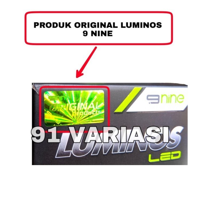 Lampu Depan Led Motor Beat Luminos 2 Sisi Warna Putih - 91 Variasi