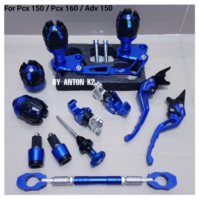 Terbaru Variasi Aksesoris Paket 8Item Motor Pcx Lokal/Pcx Abs/Pcx
