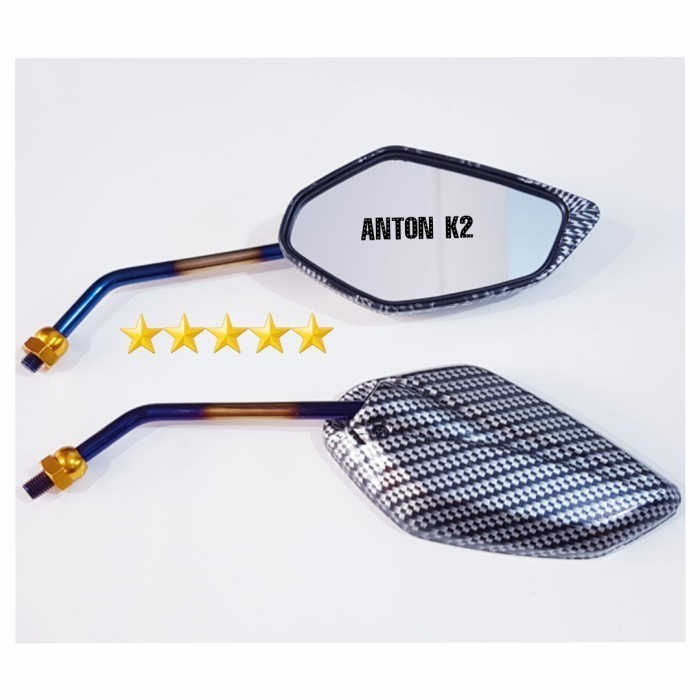 Kaca Spion Carbon Variasi Motor Freego/Aerox 155/Lexi/Nmax/N Max New