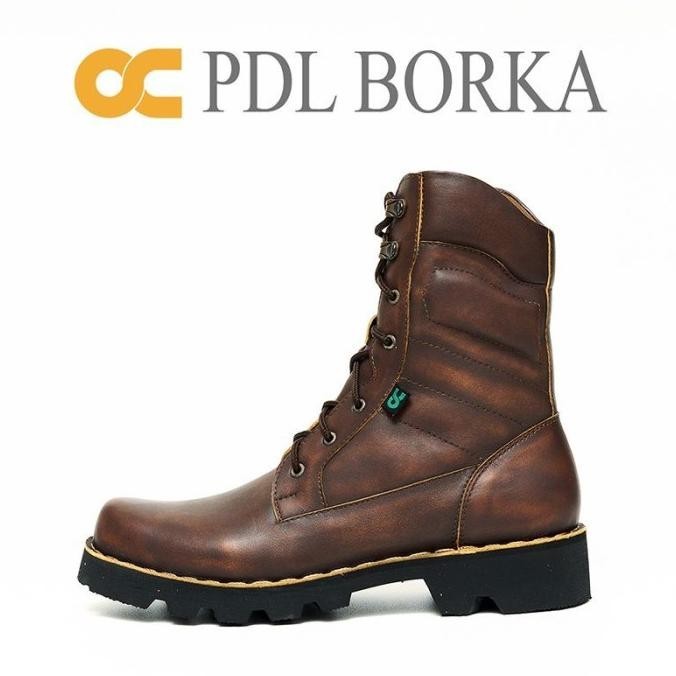 [Promo] Sepatu Pria Kulit Asli Safety Odon Cibaduyut,Oc Pdl Borka