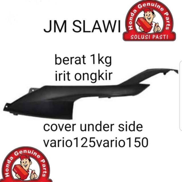 cover under side cover samping bordes kiri vario 125 vario 150 2018-2023 ori honda ahm