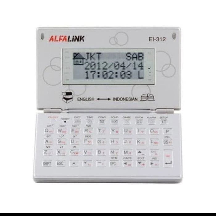 

Ready Kamus Bahasa/Kamus Elektronik/Kamus ALFALINK EI-312/INDONESIA INGGRIS/
