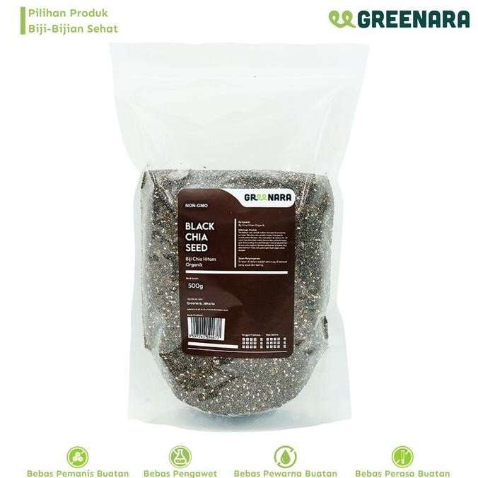 

Biji Chia Hitam Organik 500gr / Organic Black Chia Seed