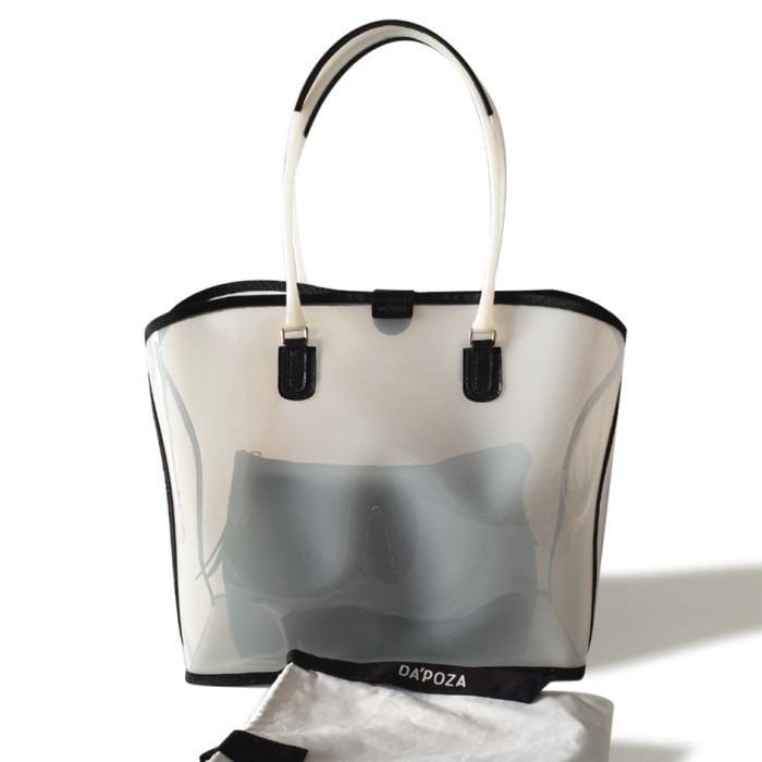 Dapoza Visibag Set Maxi Pvc / Tas Plastik Transparan Wanita