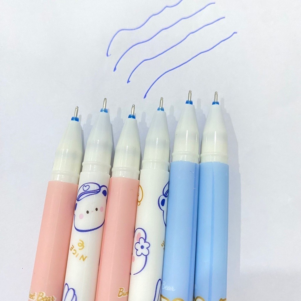 

OST Pulpen Gel 0.5mm Erasable Gel Pen Bolpoin Tinta Gel Cair Bisa Di Hapus Pena Aesthetic Edition Karakter Kartun
