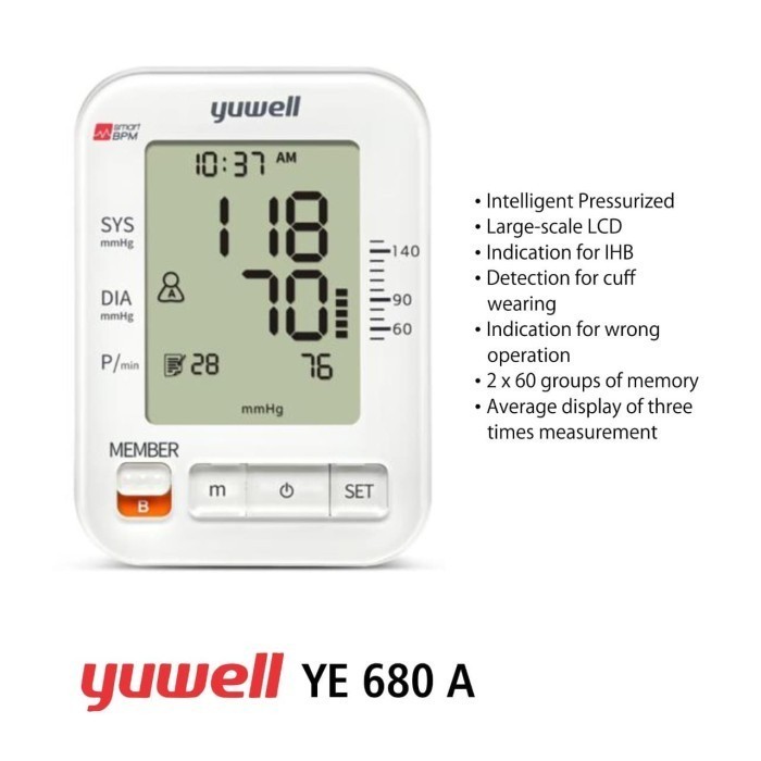 Tensimeter Yuwell YE 680 A
