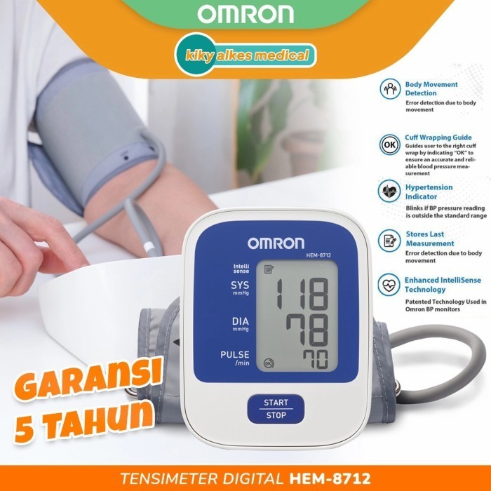 Omron tensimeter 8712 omron 8712 tensimeter omron 8712 tensimeter