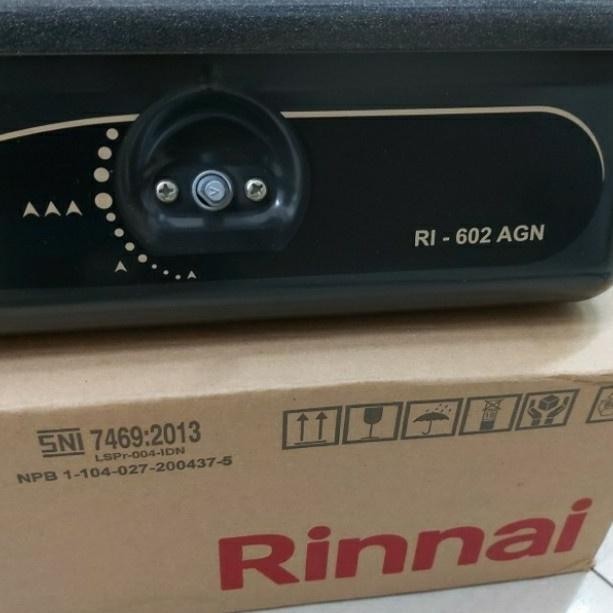 Jual Rinnai Kompor Gas Alam 2 Tungku Ri 602Agn #Gratisongkir