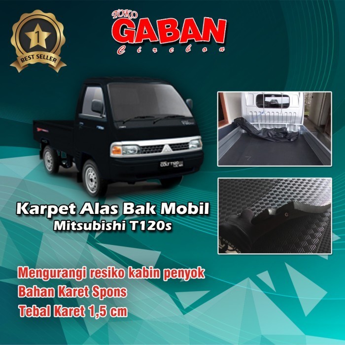Karpet Bak Mobil Pick Up/Alas Mobil Mitsubishi T120Ss
