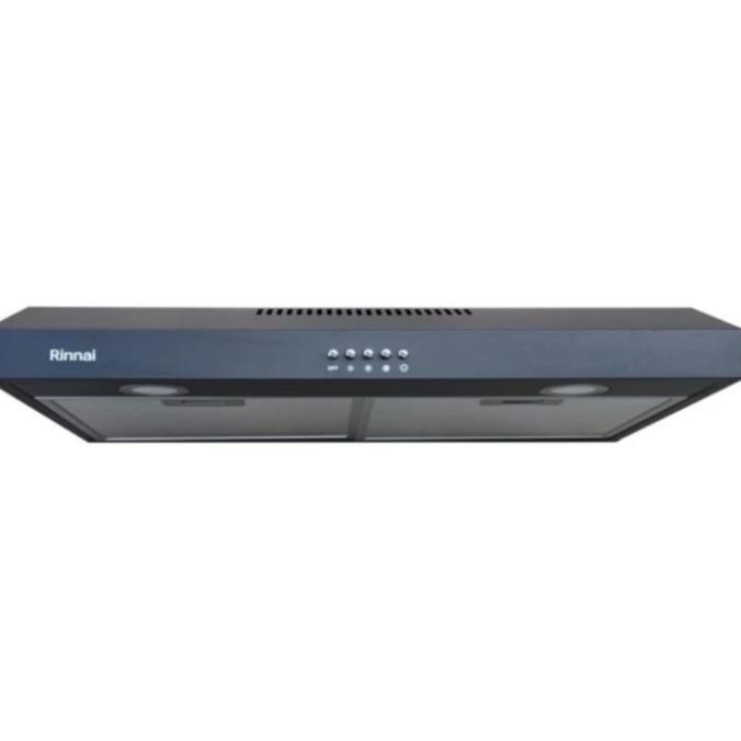 Cooker Hood Rinnai RH-127B Slim Series 695mm Grit Black 200 m³/h