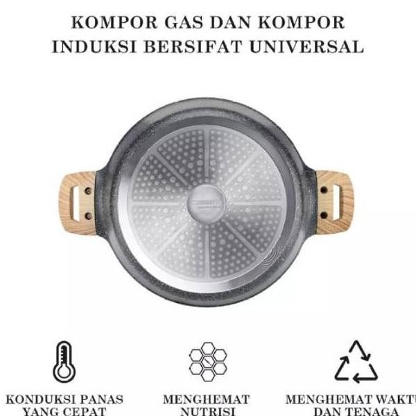 [Promo] Carote Casserole 24 Cm 28 Cm Dengan Tutup