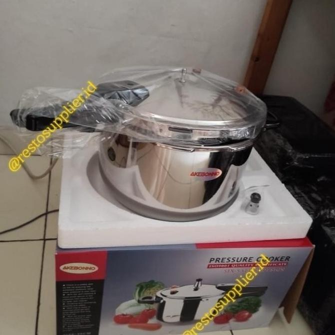 [Promo] Promo Pressure Cooker/ Panci Presto Stainless Steel Akebonno 10 Ltr -