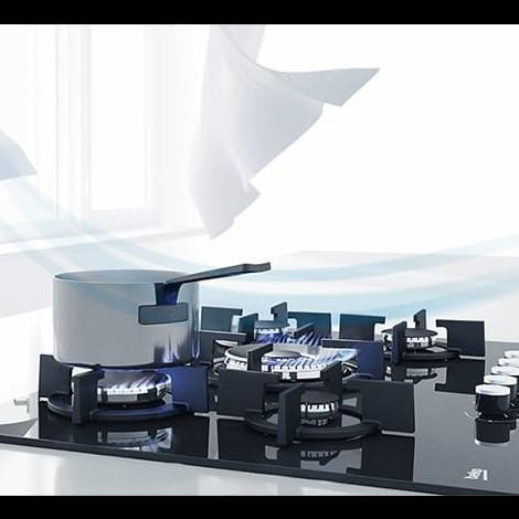 [New] Freestanding Cooker Beko Gg 15115 Dx Kompor Gas 5 Burner 90 Cm New