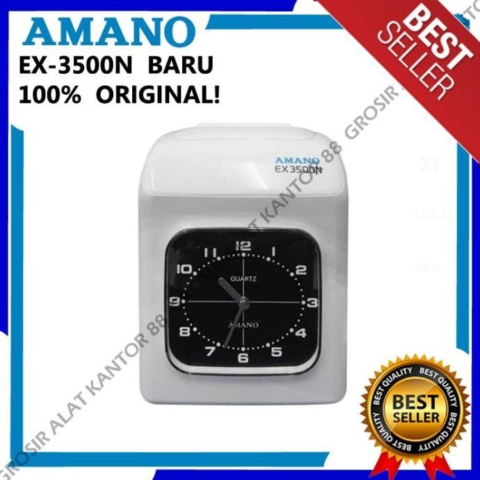 [Ready] Amano Ex-3500N Baru Original Absensi Kartu - Amano 3500 Absensi Ceklok