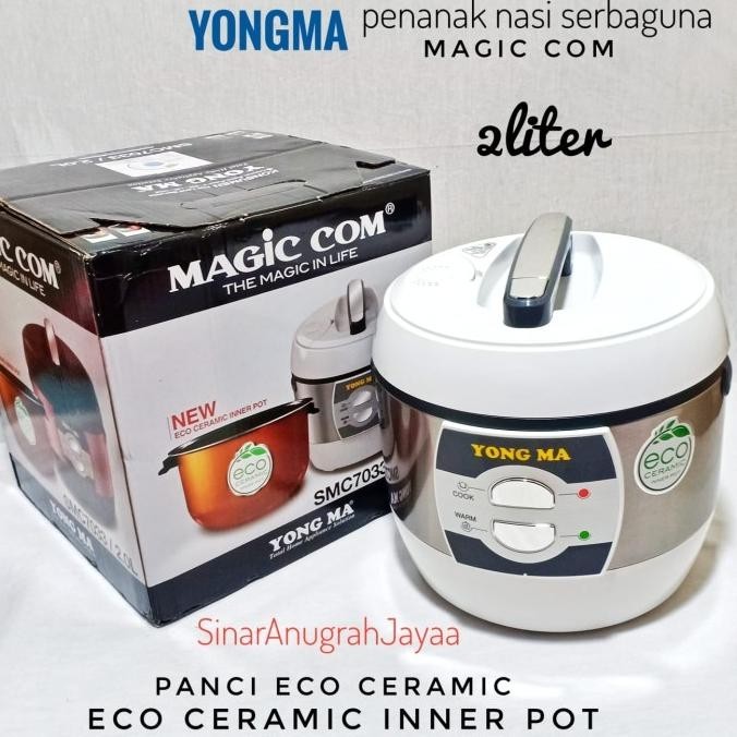 [New] Yongma Magic Com 2 Liter Smc7033 Rice Cooker Yongma 2 L Anti Lengket