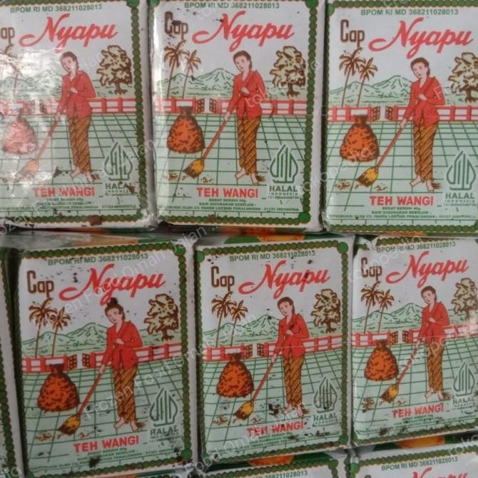 

Teh Nyapu bungkus hijau per pres 10pcs