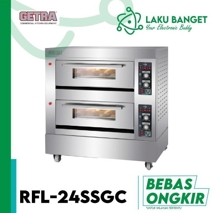 [New] Gas Baking Oven Getra Rfl-24Ssgc / Rfl 24Ssgc / Rfl24Ssgc