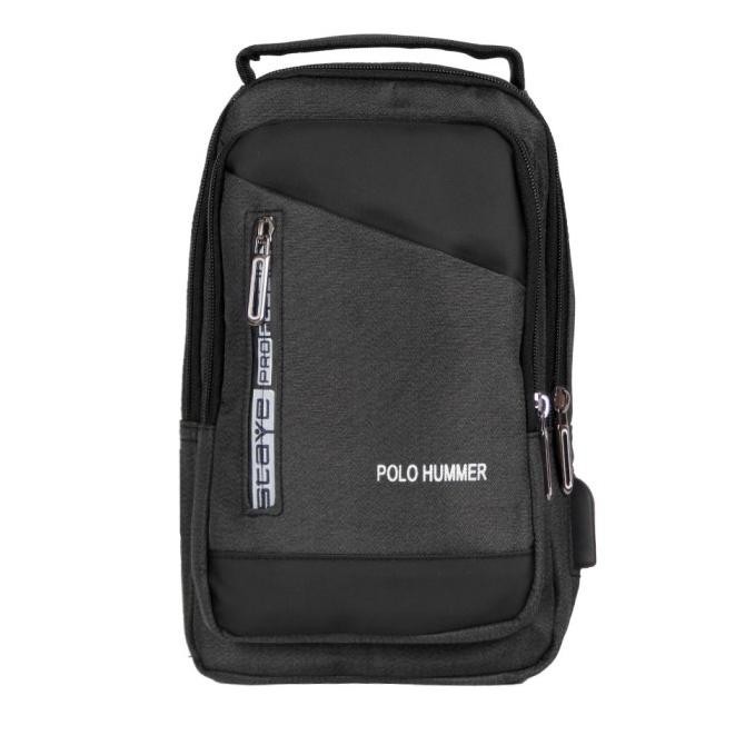 Tas Slempang Pria Selempang Punggung - Slingbag Cowok POLO HUMMER