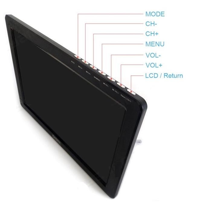 [Garansi] Tv Digital Portable 12.1 Inch - Ns-1003D