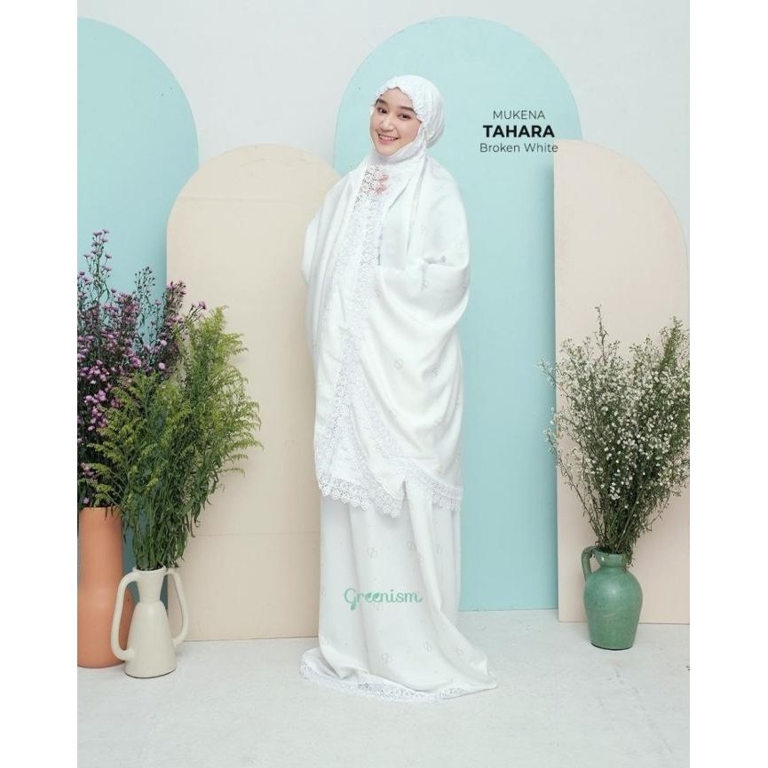 [Best Quality] Mukena Tahara By Greenism Mukenah Travel Exclusive Perlengkapan Shalat