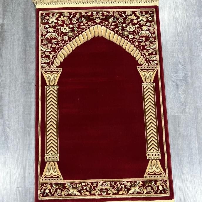[Ready] Karpet Sajadah Imam Turki Asli Bahan Super Tebal