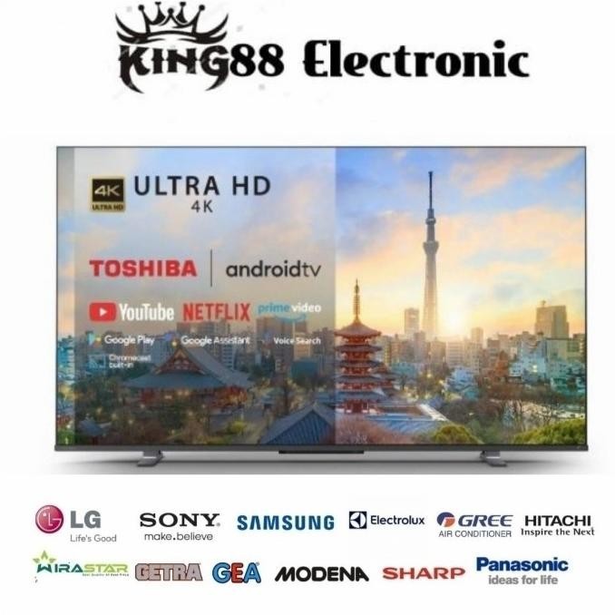 [Garansi] Toshiba 65M550Kp Led Smart Android Tv 65 Inch Premium 4K Uhd
