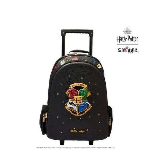 [Ready Stock] Tas Anak Smiggle Trolley Harry Backpack/Tas Koper Anak/ Tas Sekolah/
