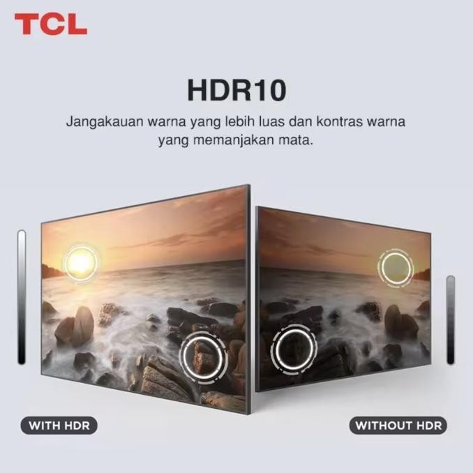 [Garansi] Tcl 43 Inch Smart Tv Android 11 Fhd Dolby Audio Garansi Resmi Tcl