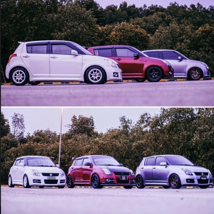 Bemper Depan Suzuki Swift Tipe Gt2 + Foglamp.. Tahun 2006 - 2012 Good Quality