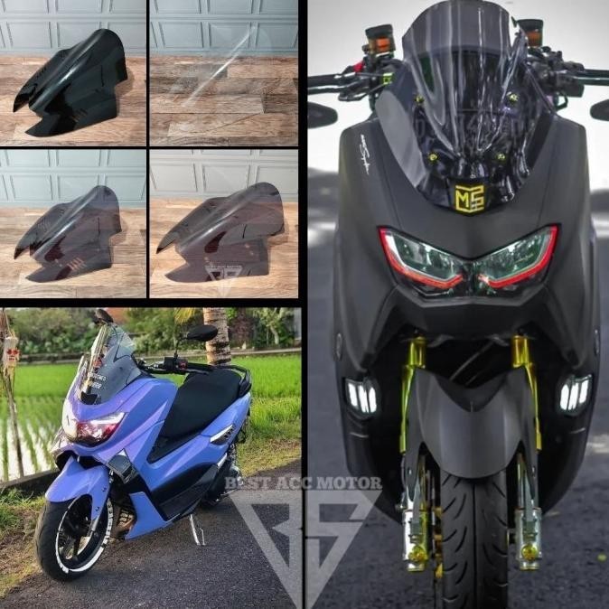 Windshield New Nmax 2020 2021 Model Jenong Visor Nmax 2020 2021 2022