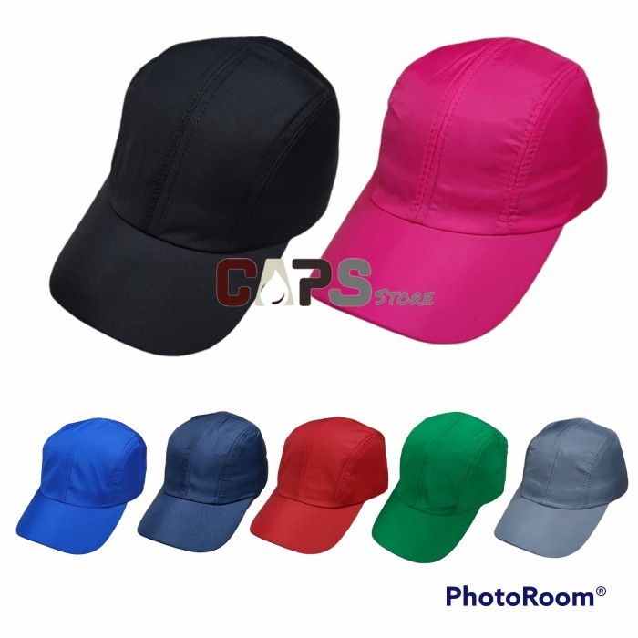 EG3 Topi Polos Bahan Parasut Anti Air Topi Sport Topi Pria&Wanita